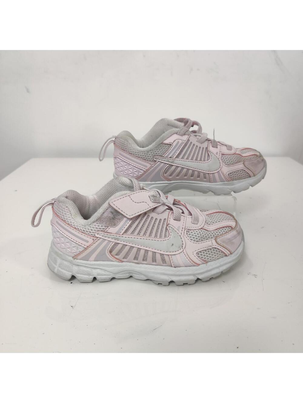 Nike Toddler Shoes Pink White Velcro Sneakers Size 9C